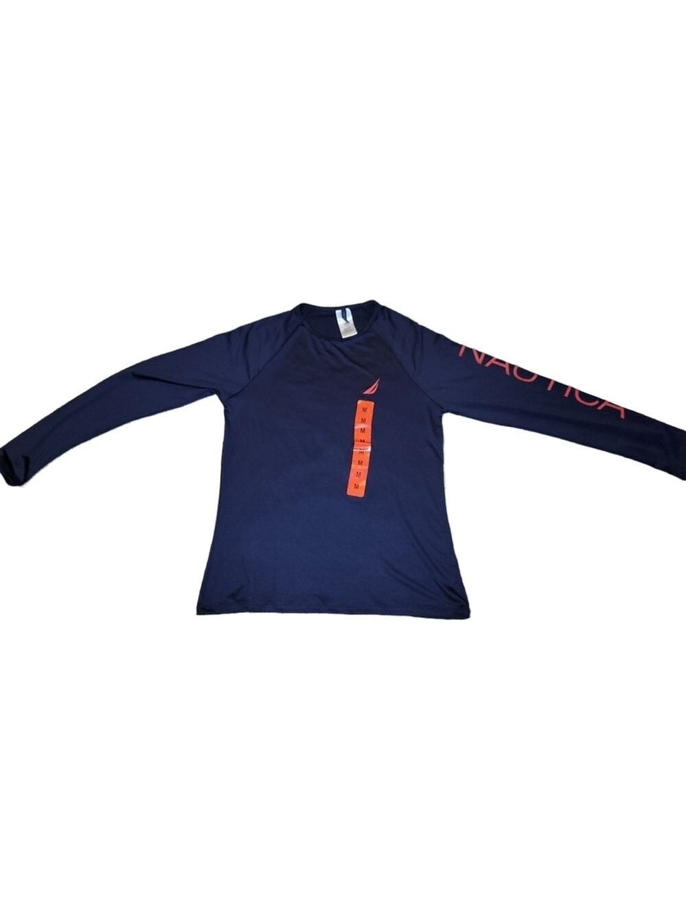 Nautica Long Sleeve UPF30+ Navy Swim Shirt Women's M